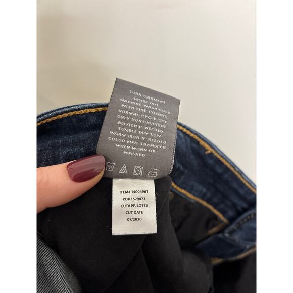 Torrid High Rise Wide Leg Jeans Womens 16S Dark Wash Denim Feel The Fit - Picture 5 of 5